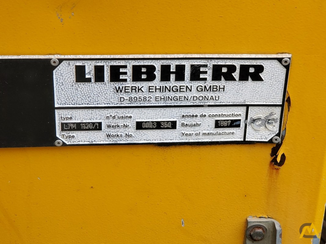 1997 Liebherr LTM 1120-1 150-Ton All Terrain Crane 12