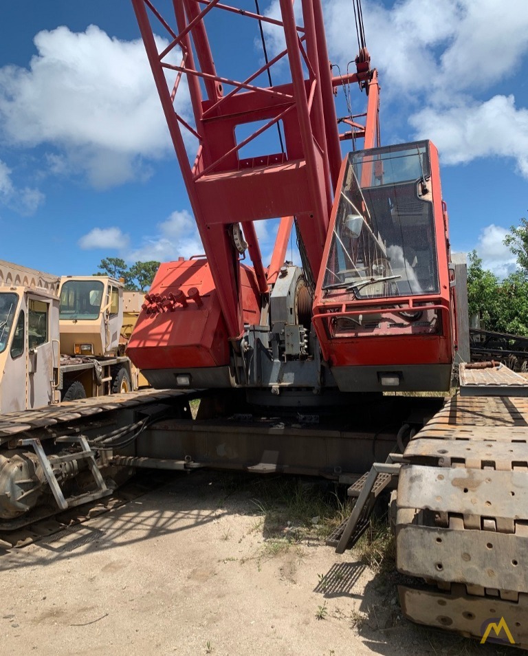 1997 Manitowoc 222 100-Ton Lattice Boom Crawler Crane 0