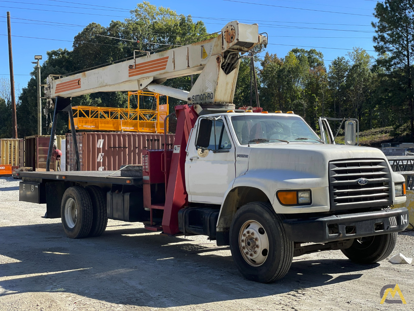 1997 Simon Ro TC 2863 14-Ton Boom Truck Crane 1