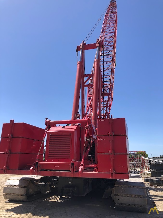 1998 Manitowoc 777 200Ton Lattice Boom Crawler Crane For Sale Hoists