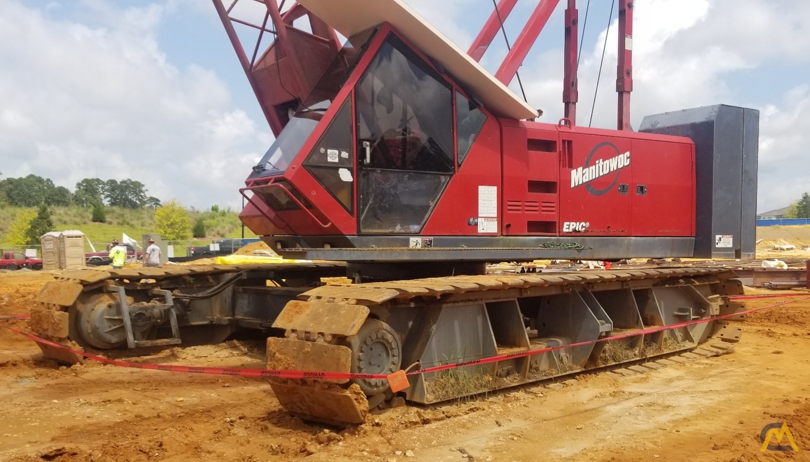 1998 Manitowoc 222EX 100-Ton Lattice Boom Crawler Crane 0