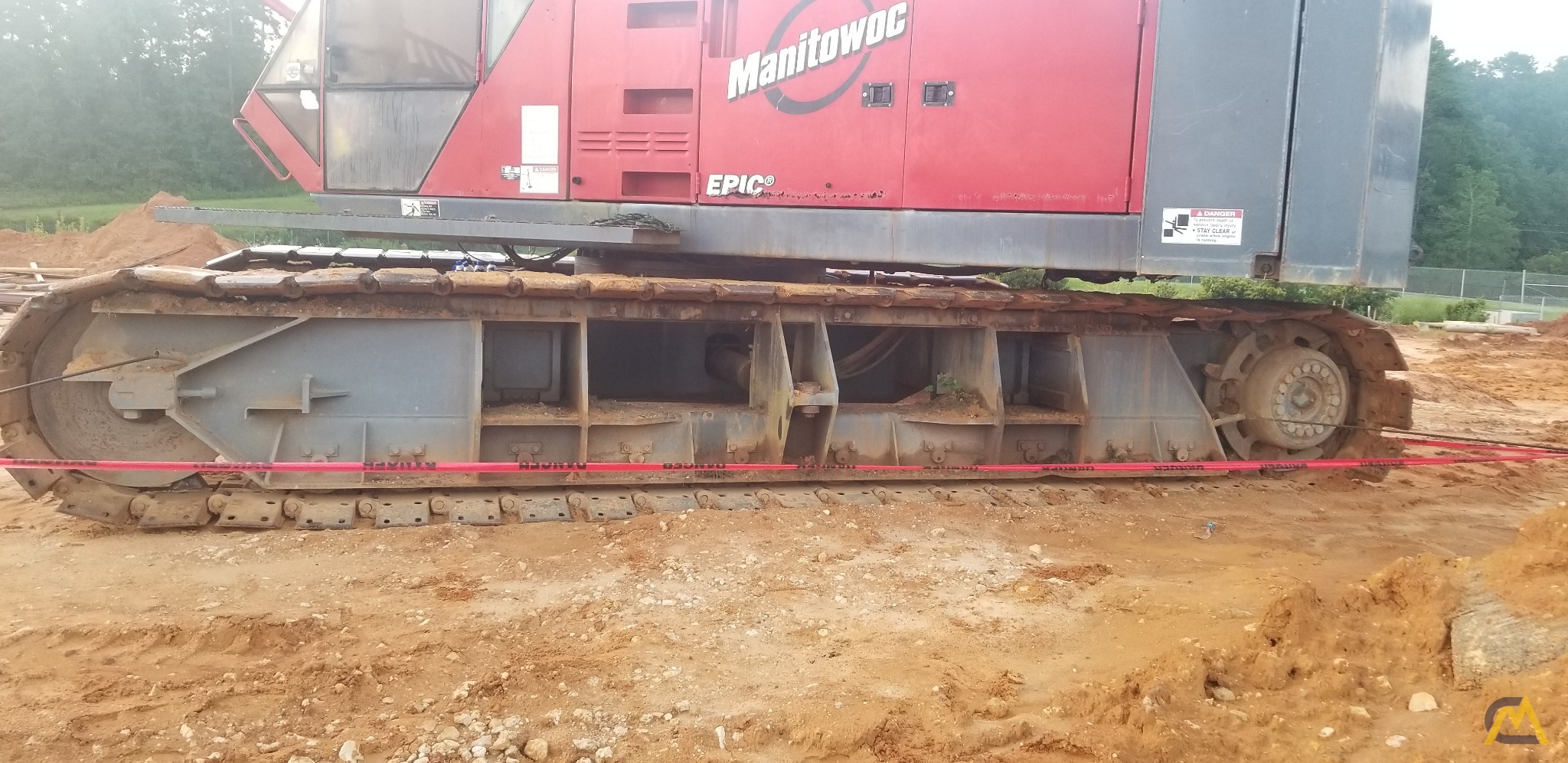 1998 Manitowoc 222EX 100-Ton Lattice Boom Crawler Crane 7