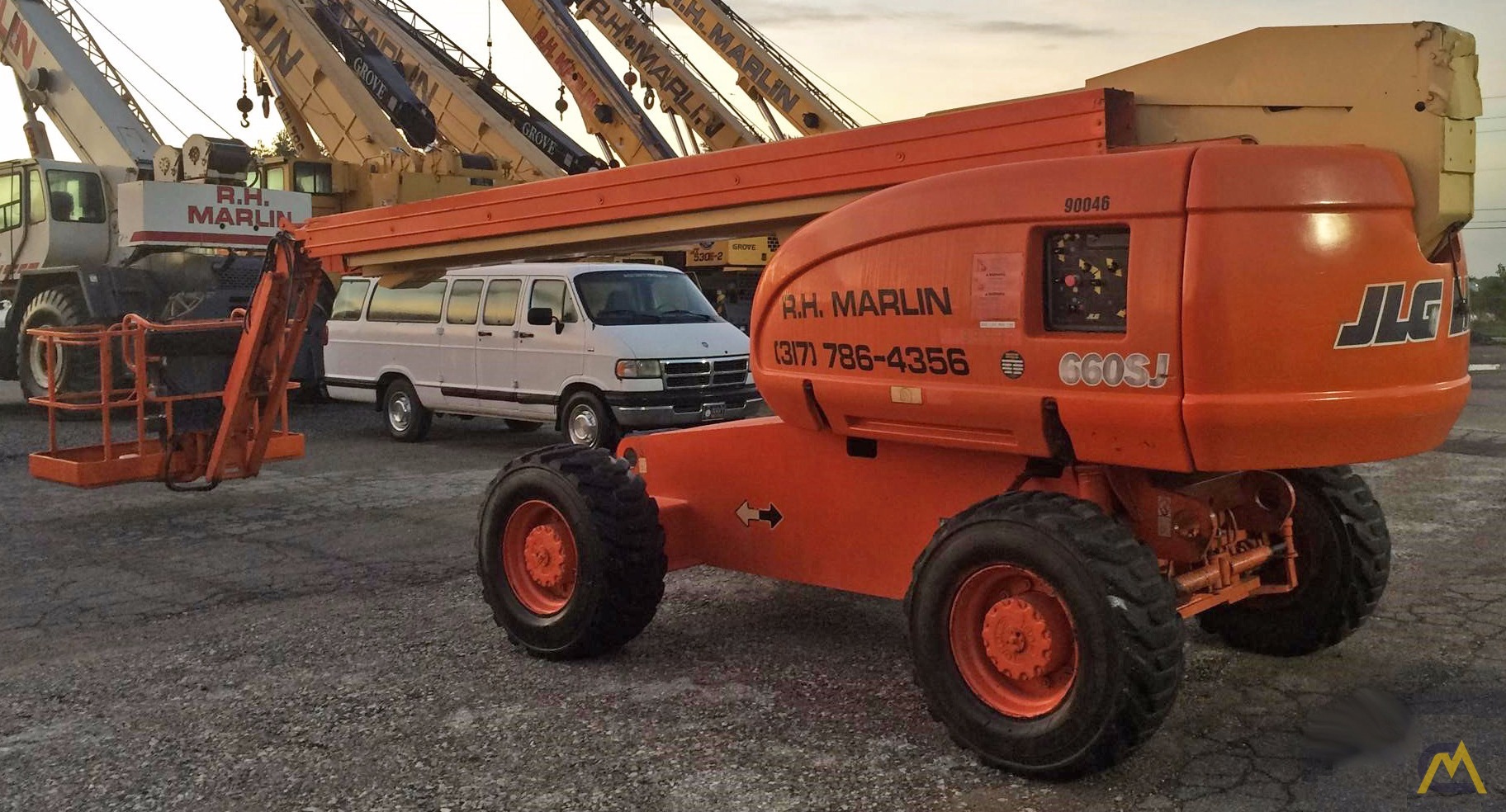 1999 JLG 660SJ For Sale Boom LiftsTelescopic Platform Aerial Lift Devices & Bucket Trucks 2247