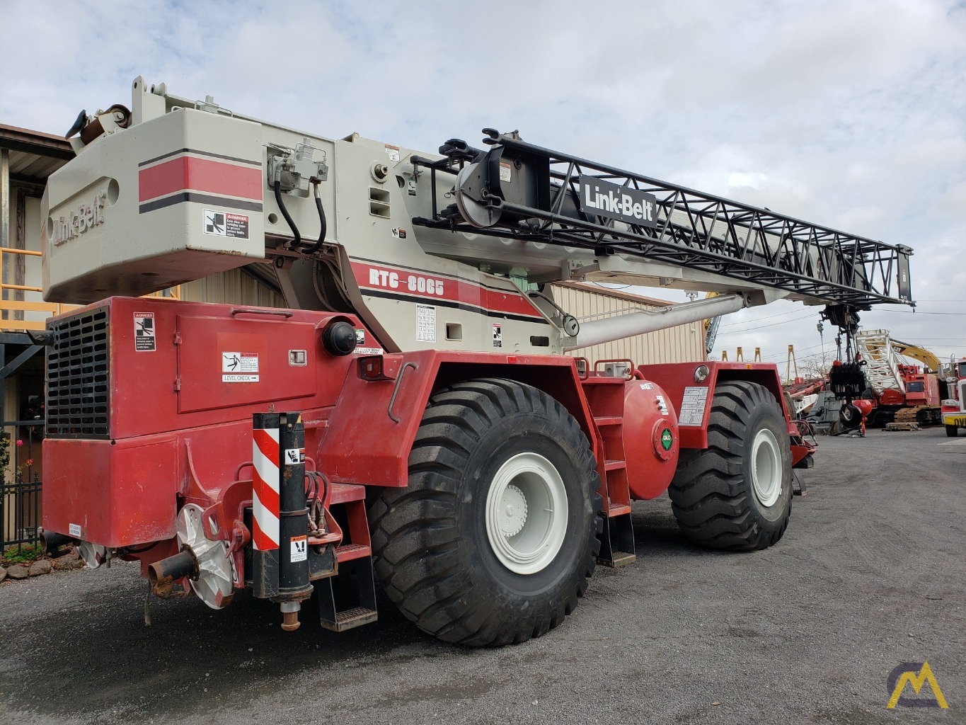 1999 Link-Belt RTC-8065 65-Ton Rough Terrain Crane; CranesList ID: 510 1