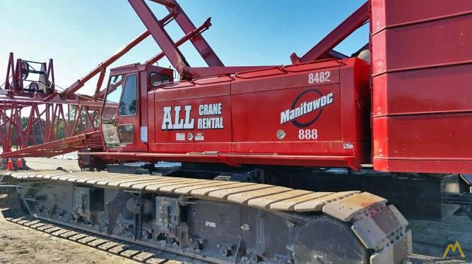 1999 Manitowoc 888 230-Ton Lattice Boom Crawler Crane 0