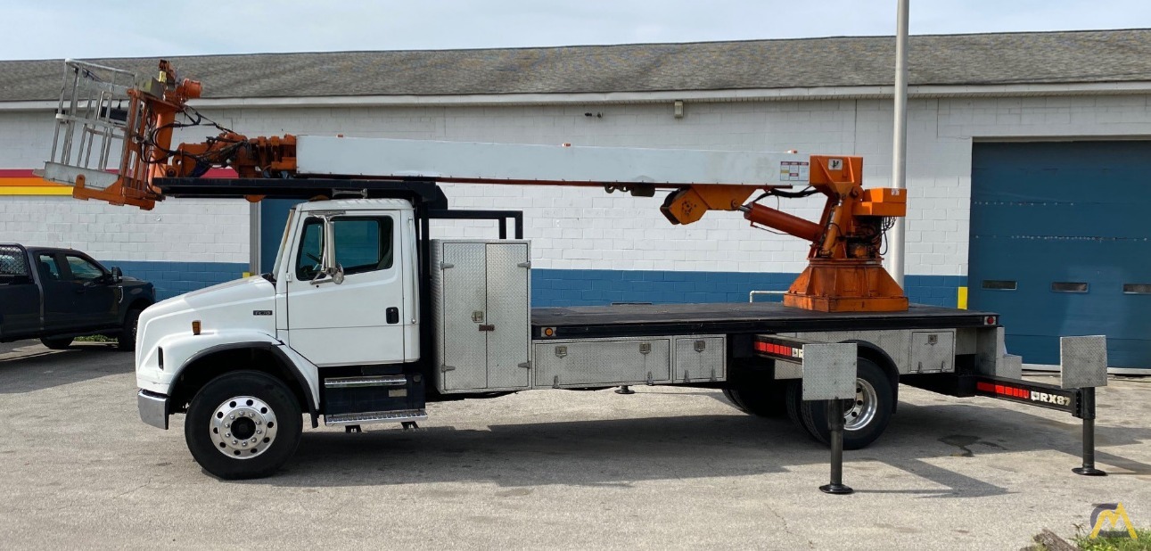1999 Skyhoist RX87 3-Ton Sign Crane Mounted on Freightliner 0