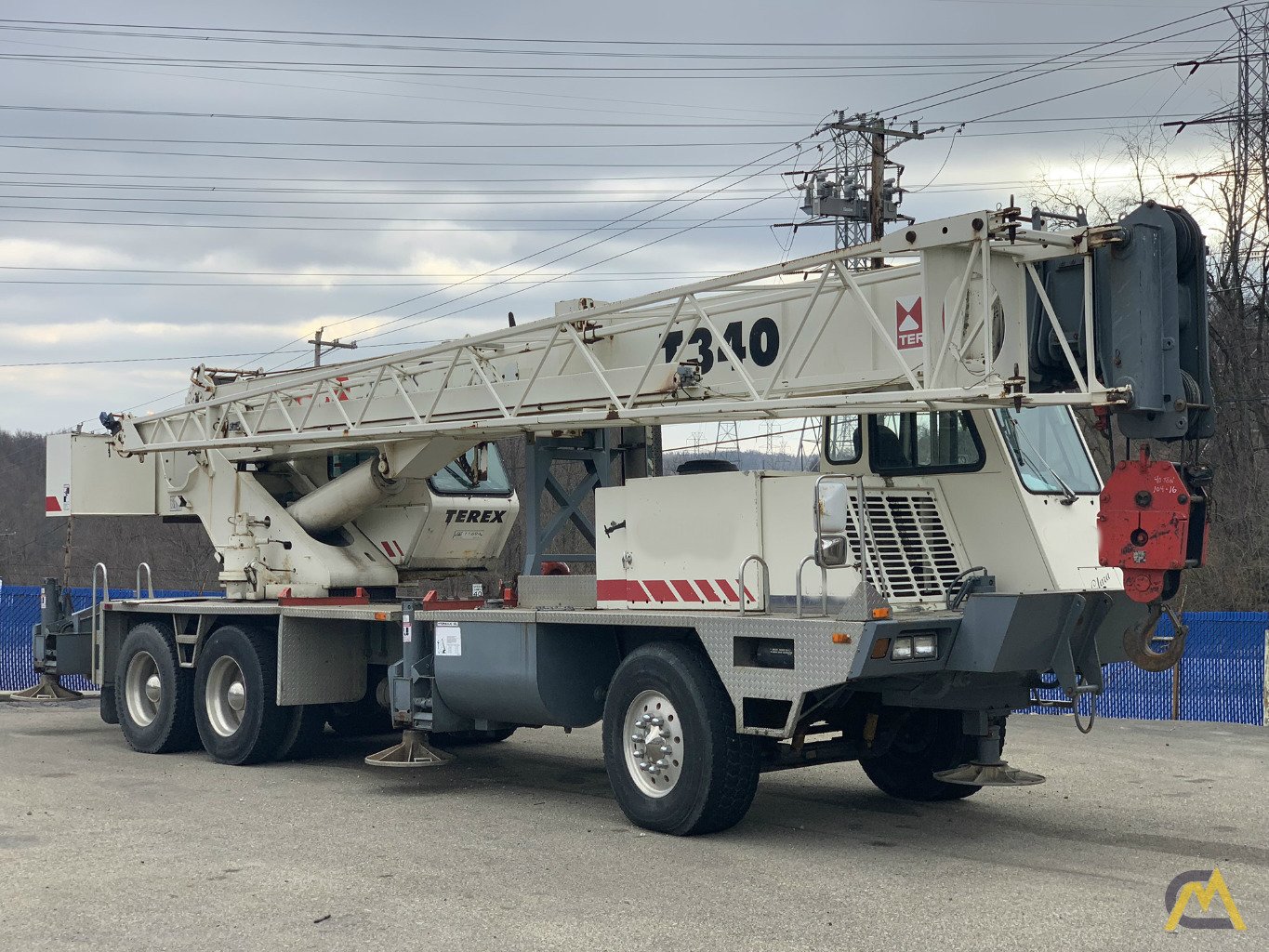 1999 Terex T340 40Ton Telescopic Truck Crane For Sale Hoists