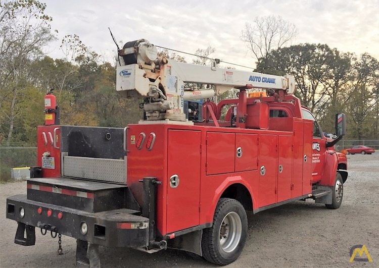 2.5t Auto Crane 5005EH Service on Chevrolet C5500 Mechanic