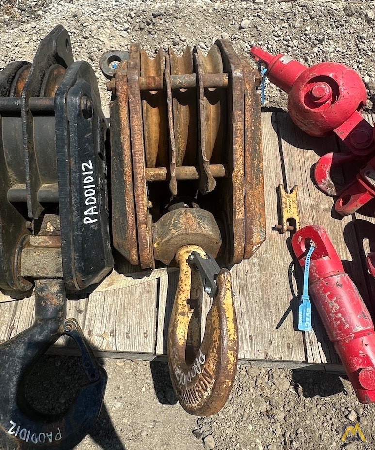 20 Ton Johnson 20T12RTB Hook Block – 3 Sheave, 300 lbs 1