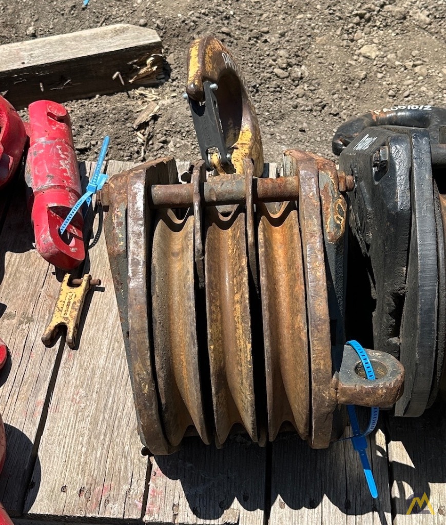 20 Ton Johnson 20T12RTB Hook Block – 3 Sheave, 300 lbs 2