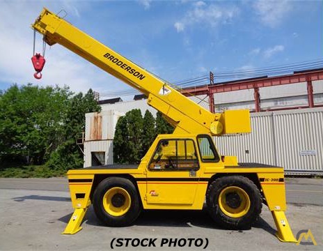 2000 Broderson IC-200-2C 15-Ton Carry Deck Crane 0