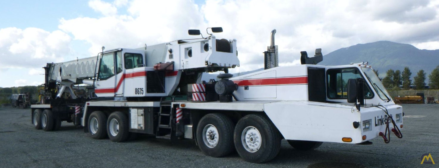 2000 Link-Belt HTC-8675 75-Ton Hydraulic Truck Crane; CranesList ID: 640 1