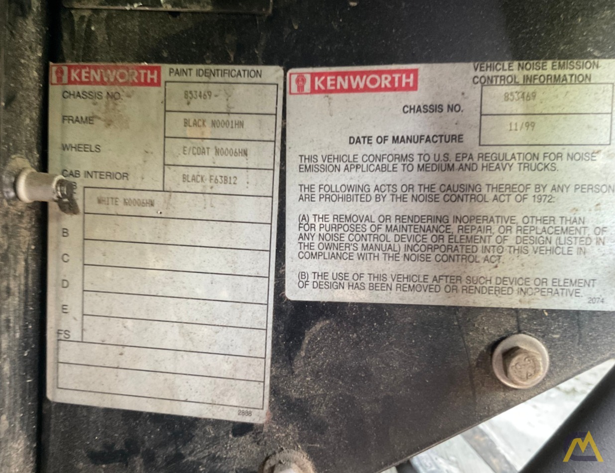 SOLD Manitex 30100C Boom Crane on Kenworth T800 49