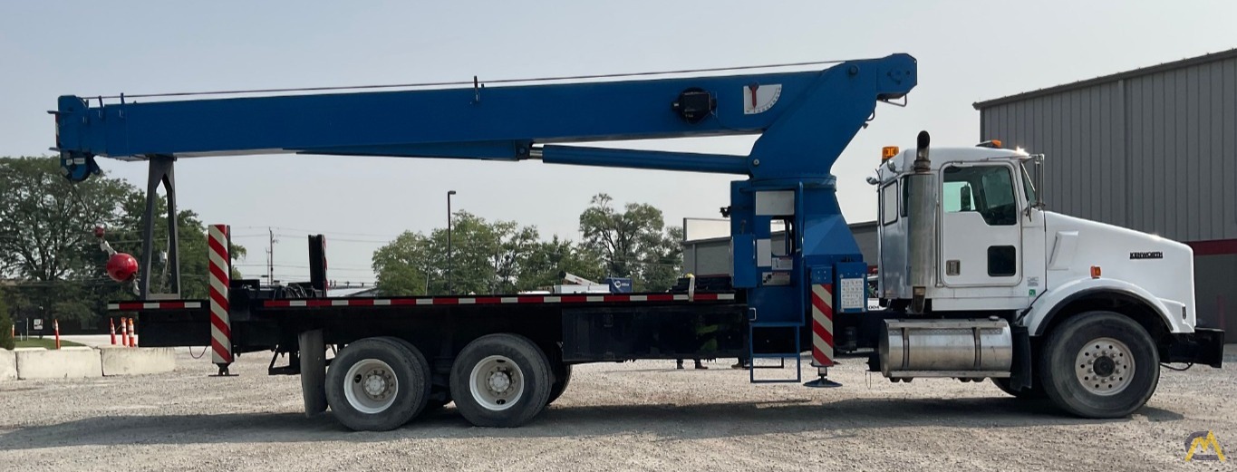 SOLD Manitex 30100C Boom Crane on Kenworth T800 50