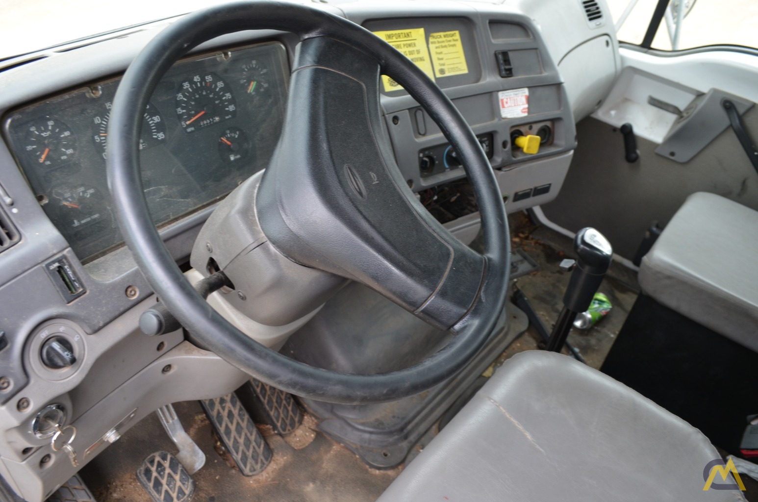 SOLD Terex BT 4792 Boom Truck Crane @ AUCTION 7