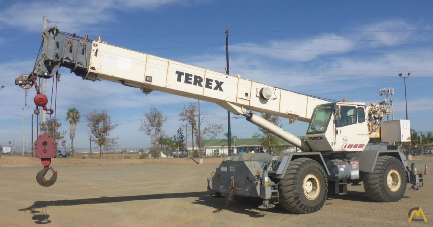 2000 Terex RT 450 50-Ton Rough Terrain Crane; CranesList ID: 505 0