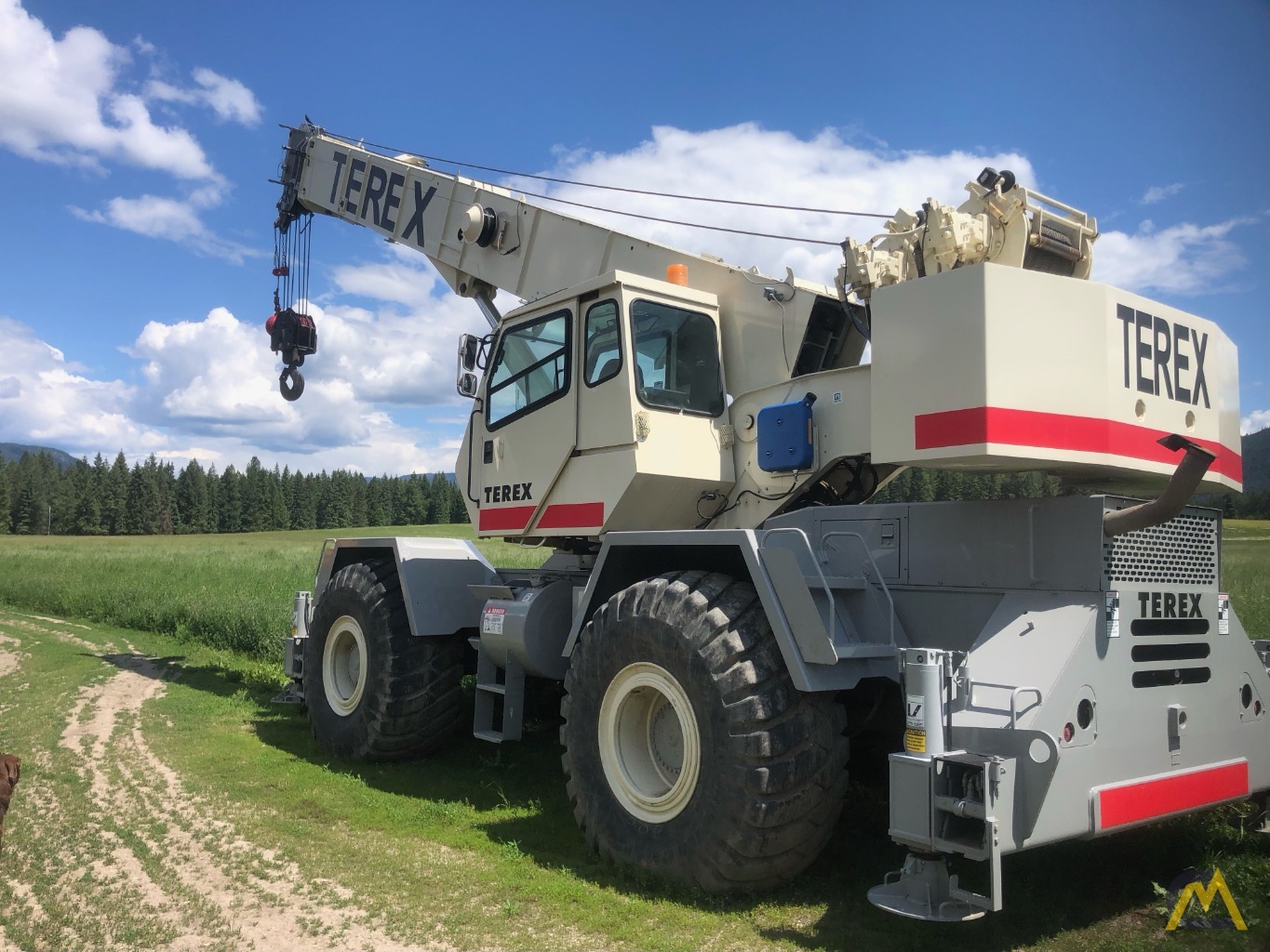 2000 Terex RT 450 50-Ton Rough Terrain Crane; CranesList ID: 750 0