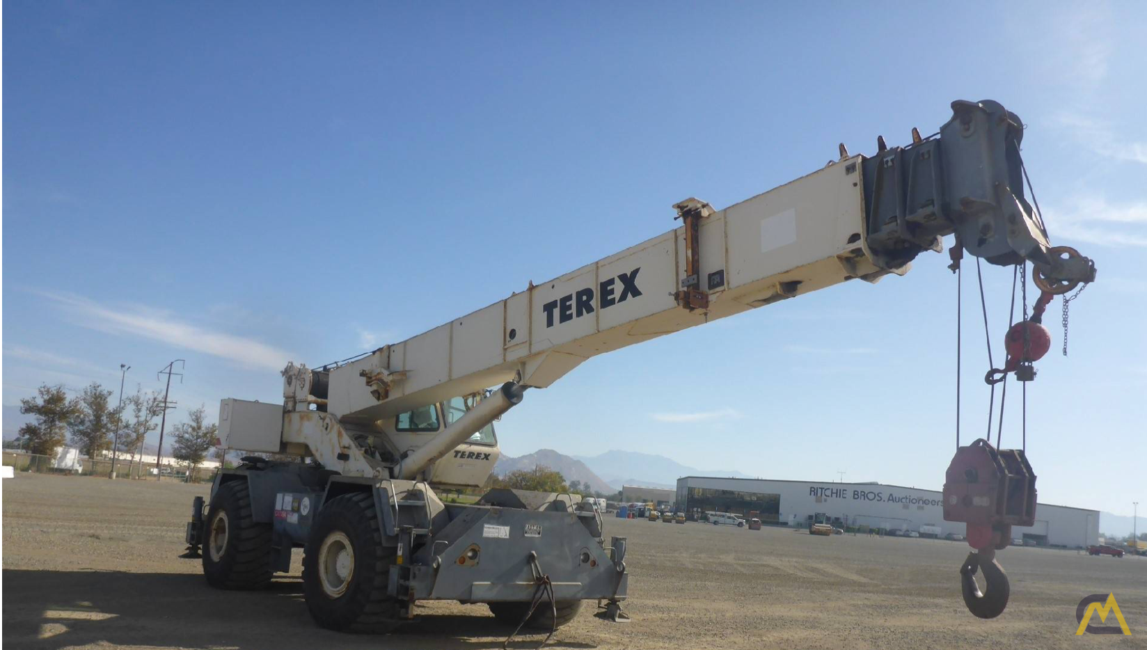 2000 Terex RT 450 50-Ton Rough Terrain Crane; CranesList ID: 505 1