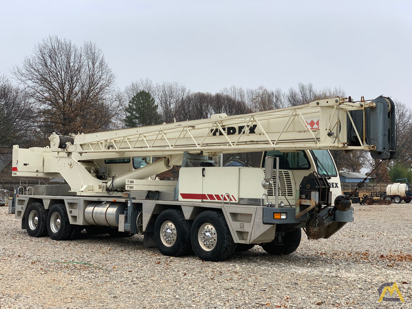 2000 Terex T560 60Ton Telescopic Truck Crane For Sale Hoists