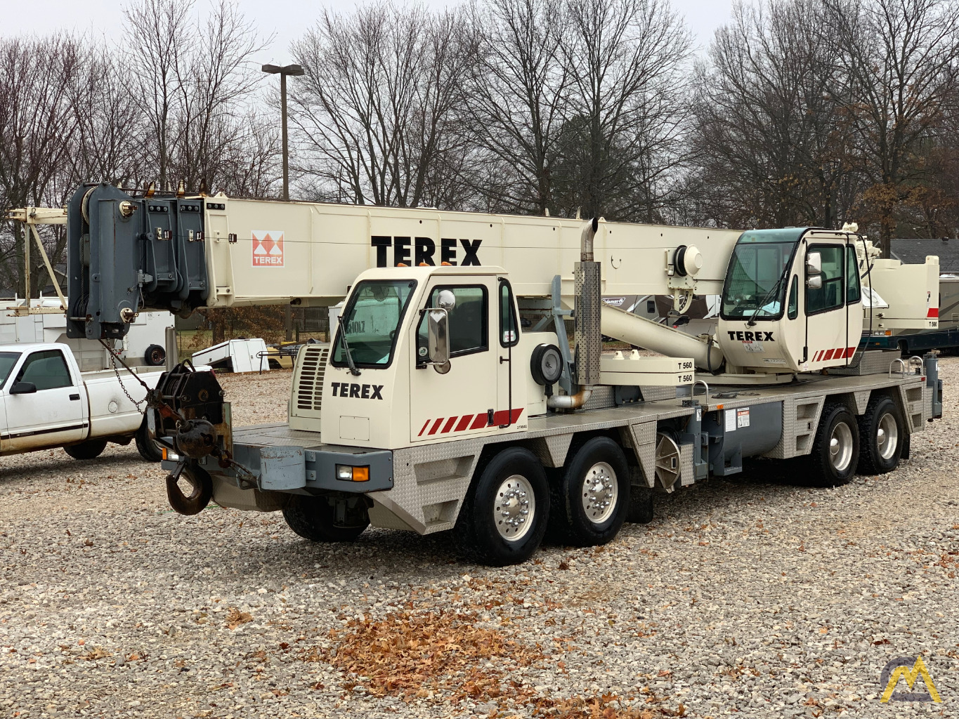 2000 Terex T560 60Ton Telescopic Truck Crane For Sale & Material
