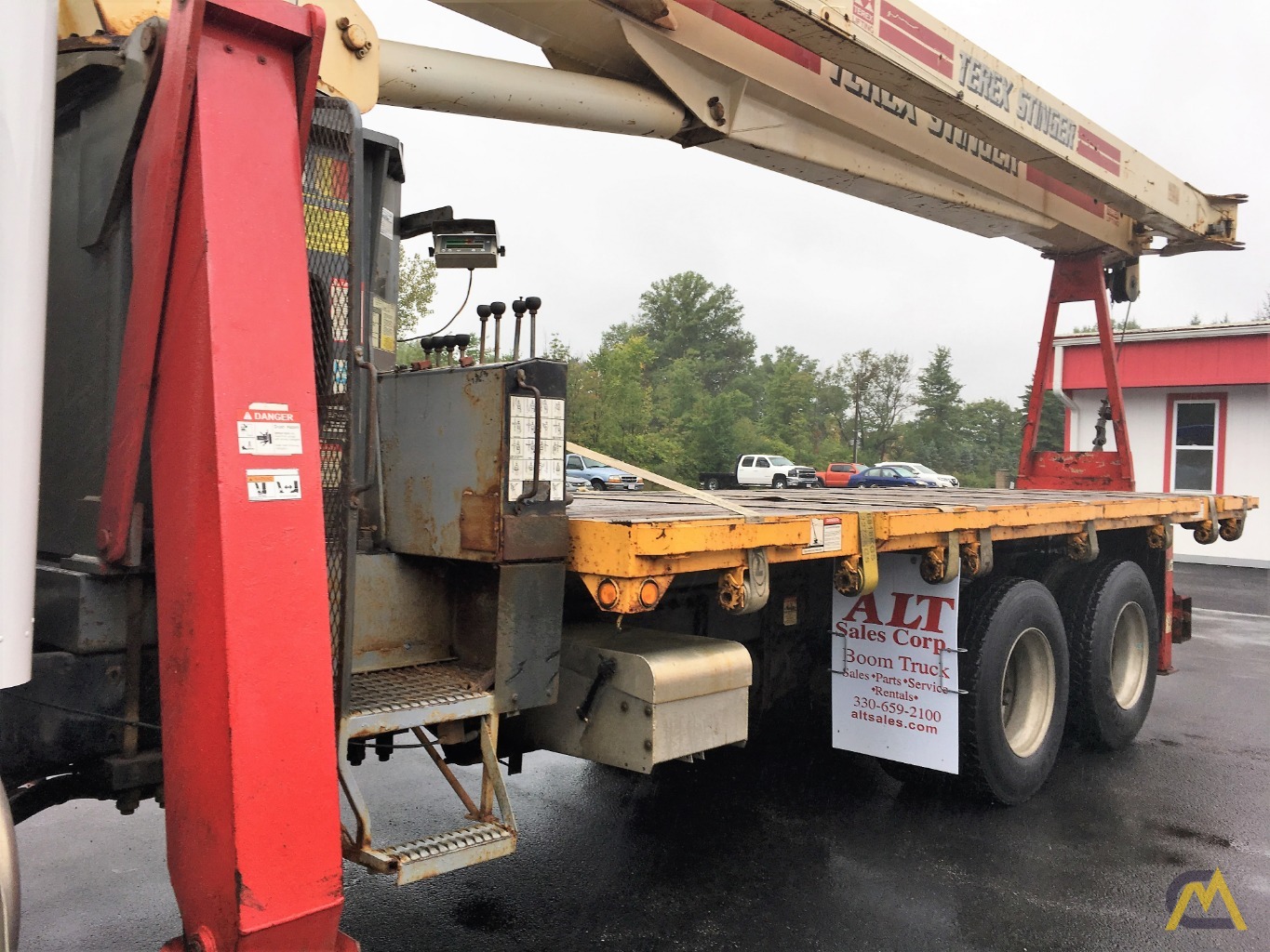Terex BT 4792 23.5-ton Boom Truck Crane Peterbilt 348  6