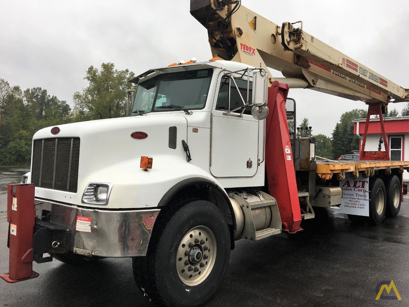 Terex BT 4792 23.5-ton Boom Truck Crane Peterbilt 348  3