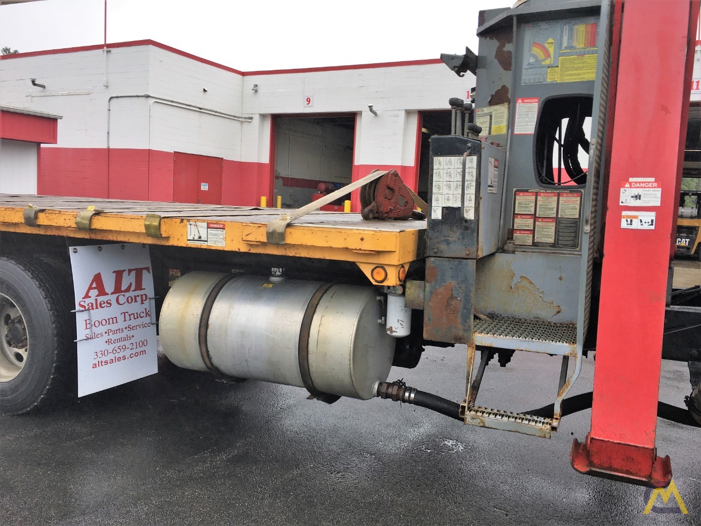 Terex BT 4792 23.5-ton Boom Truck Crane Peterbilt 348  8