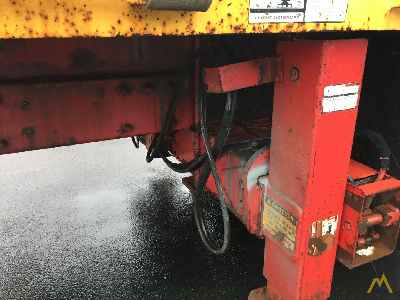 Terex BT 4792 23.5-ton Boom Truck Crane Peterbilt 348  27