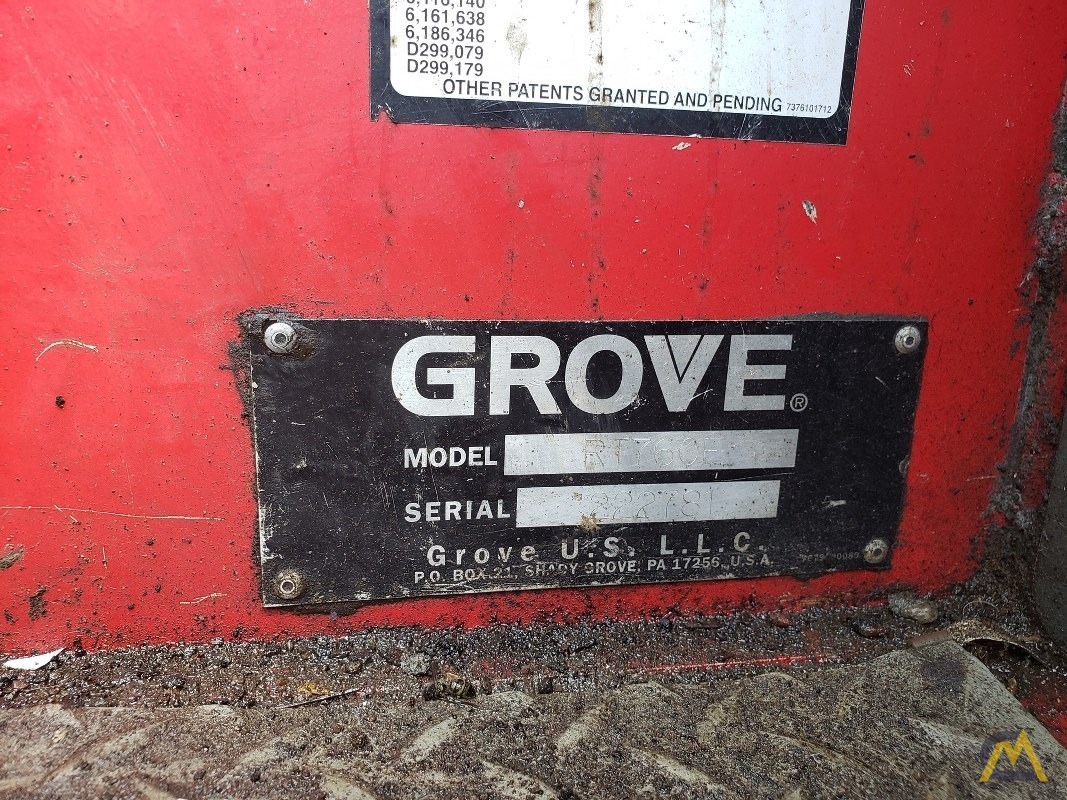 2001 Grove RT760E 60-Ton Rough Terrain Crane 7