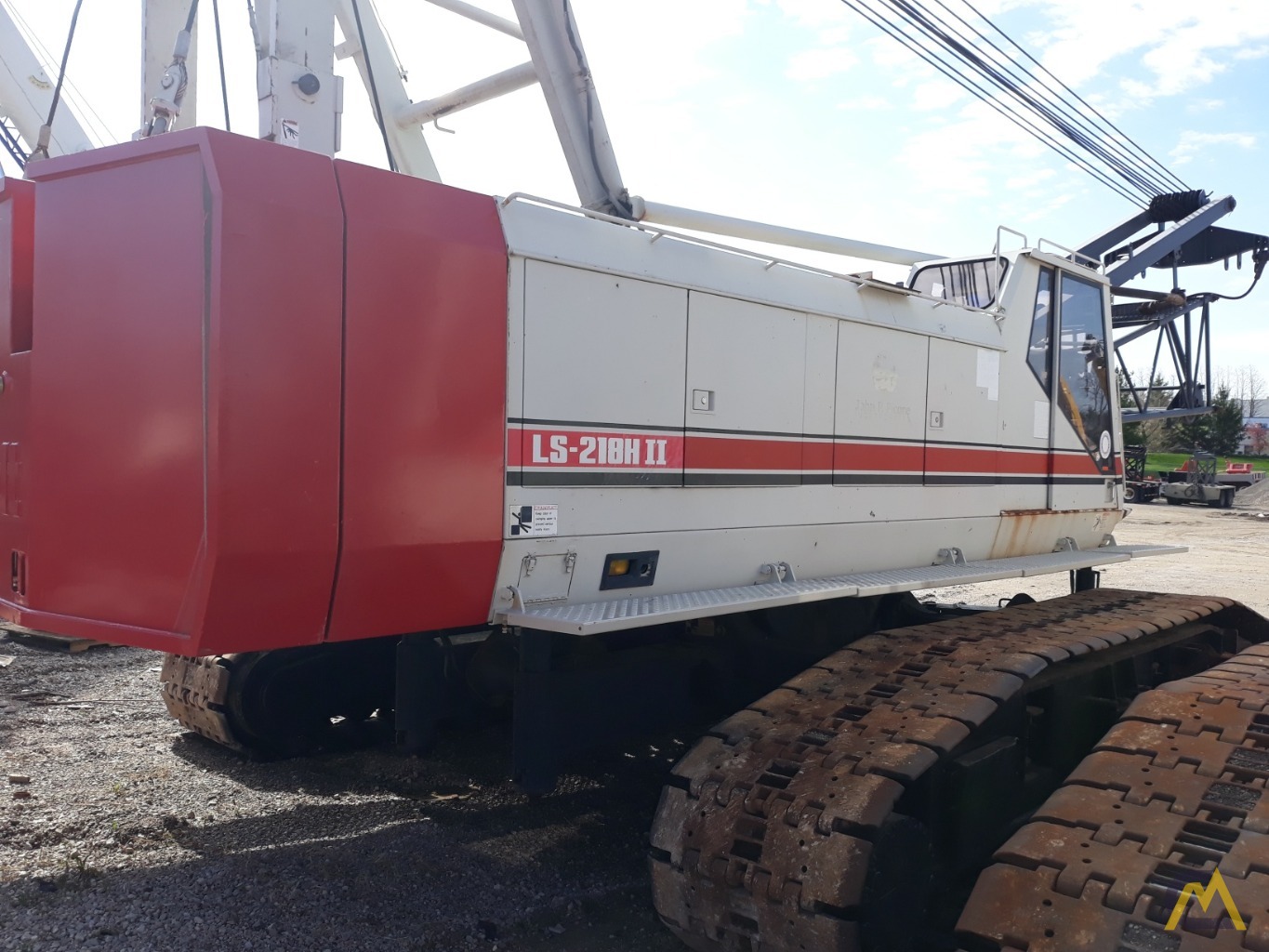 2001 Link-Belt LS218H-II 110-Ton Lattice Boom Crawler Crane 2