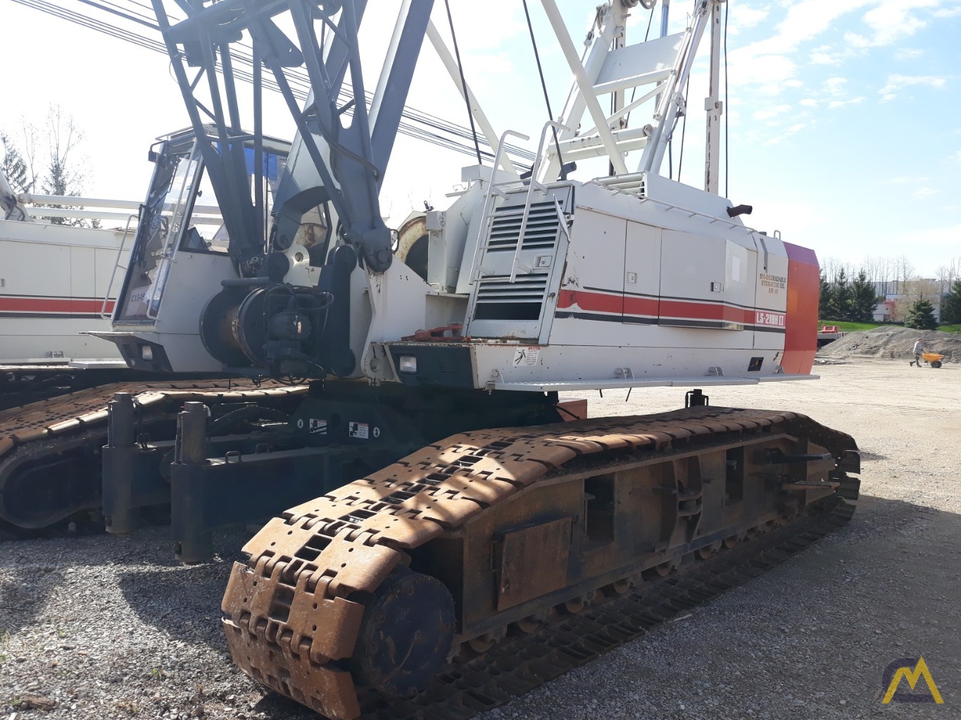 2001 Link-Belt LS218H-II 110-Ton Lattice Boom Crawler Crane 1