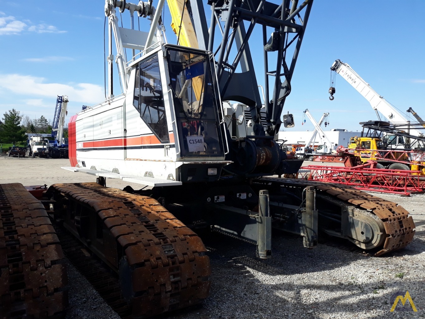 2001 Link-Belt LS218H-II 110-Ton Lattice Boom Crawler Crane 0