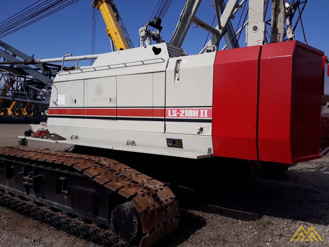 2001 Link-Belt LS-218H II 110-Ton Lattice Boom Crawler Crane 0