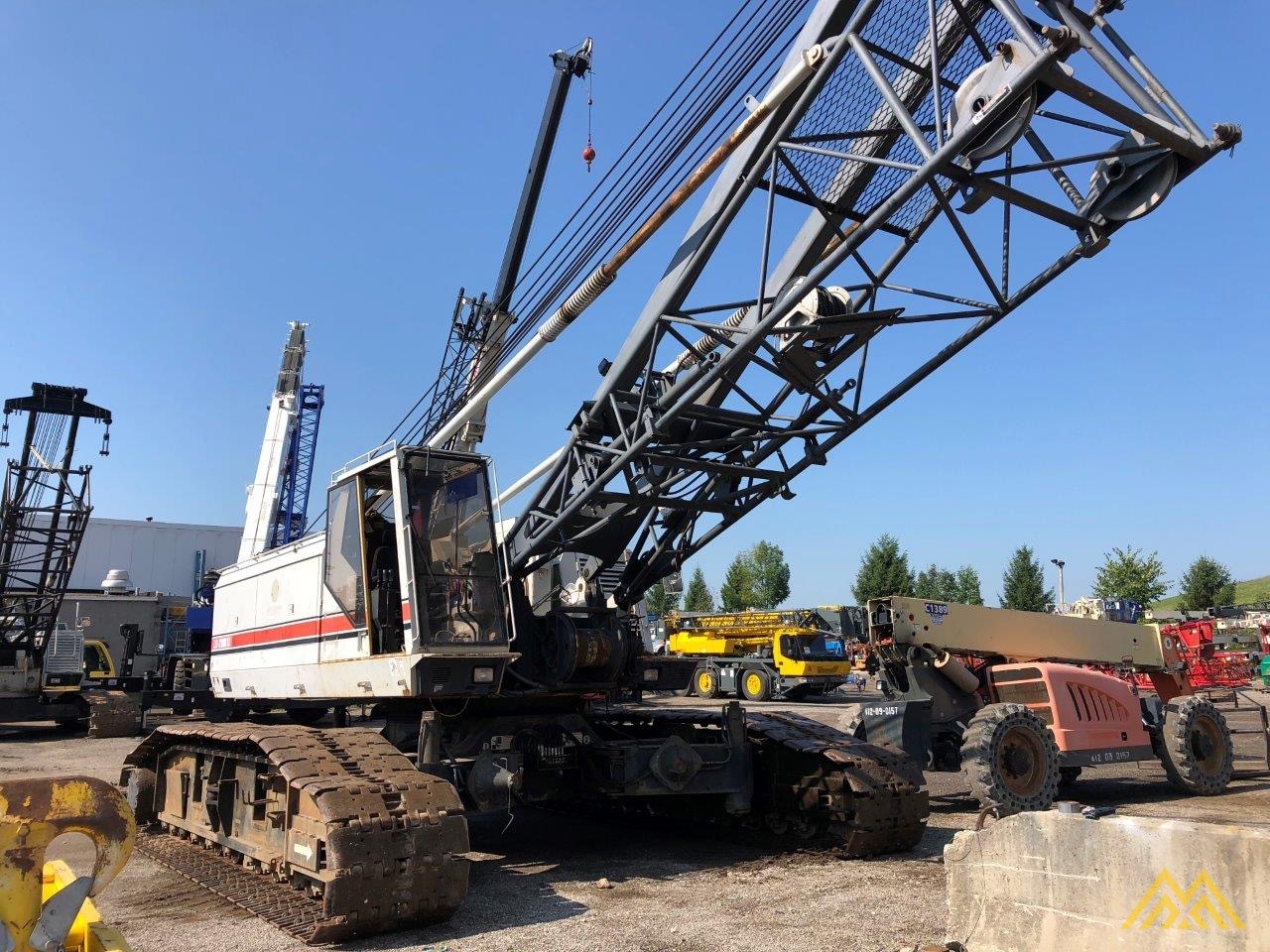 2001 Link-Belt LS-218H II 110-Ton Lattice Boom Crawler Crane 1