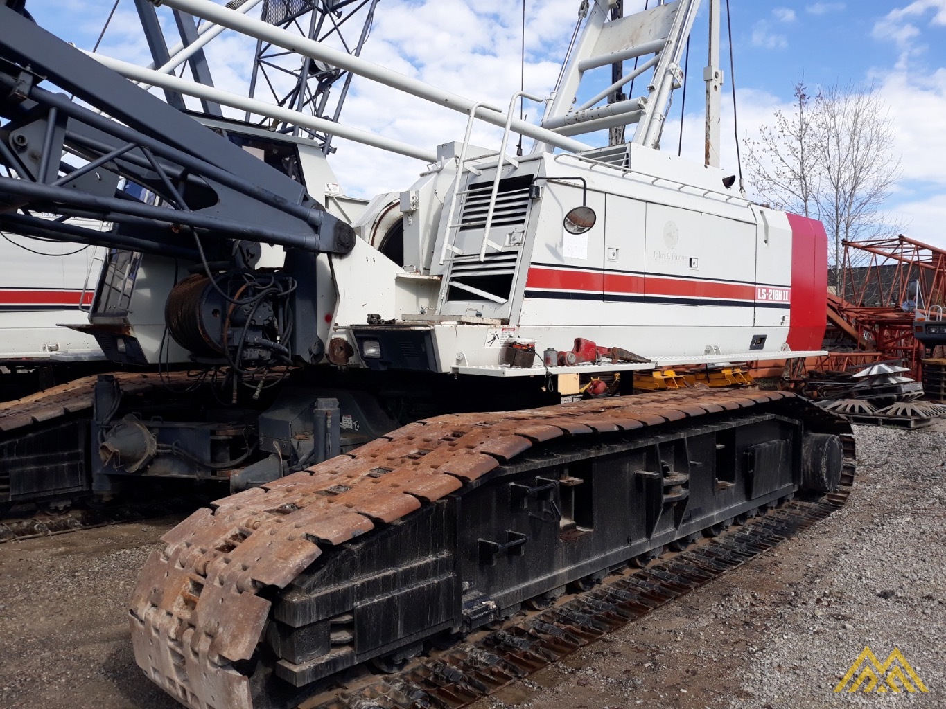 2001 Link-Belt LS-218H II 110-Ton Lattice Boom Crawler Crane 2