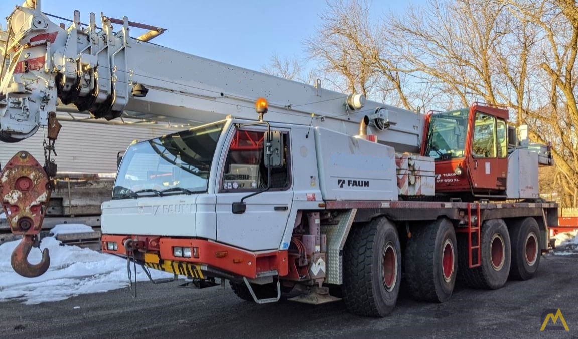 2001 Tadano ATF 650XL 65-Ton All Terrain Crane 0