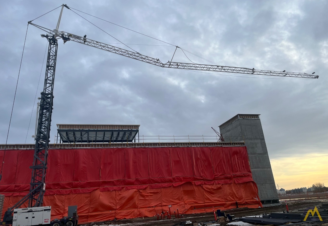 2001 Terex (Peiner) SMK 308 Self Erecting Tower Crane 2