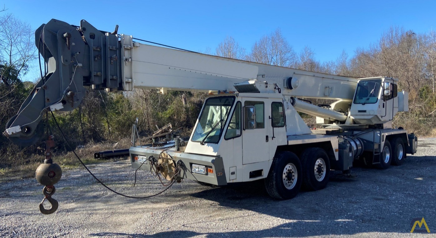 2001 Terex T 750 75Ton Hydraulic Truck Crane For Sale Hoists