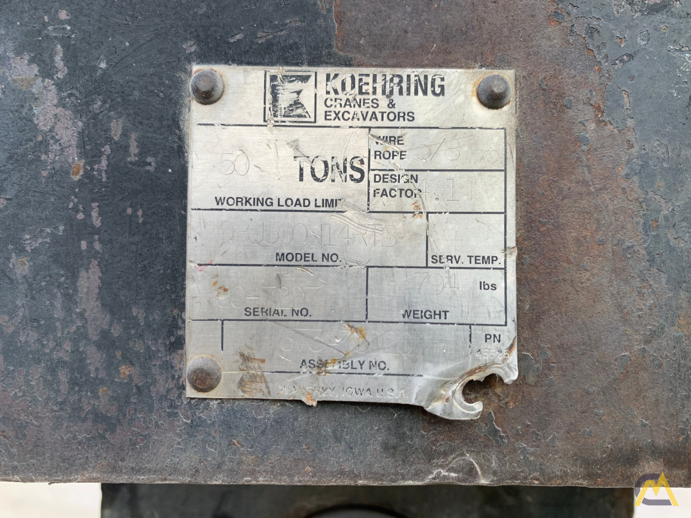 2001 Terex T560 60-Ton Telescopic Truck Crane 40