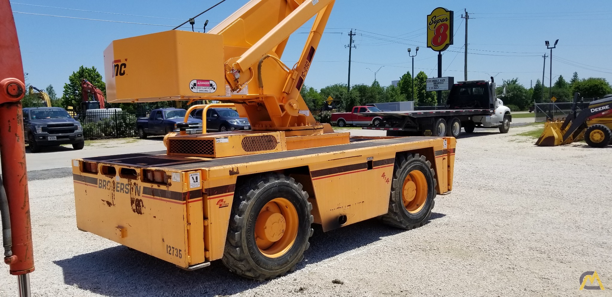2002 Broderson IC-250-3A 18-Ton Carry Deck Crane 1