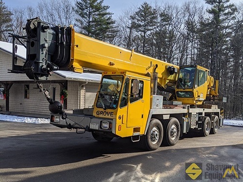 2002 Grove TMS760E 60-Ton Telescopic Truck Crane 0