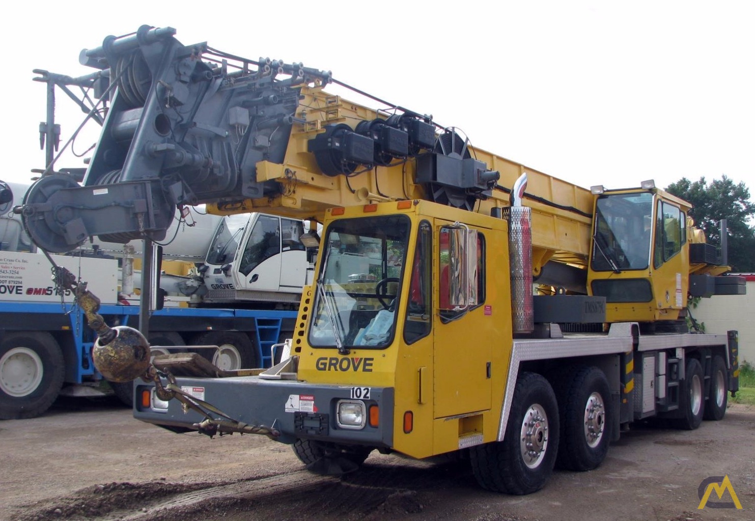 2002 GROVE TMS875C 0