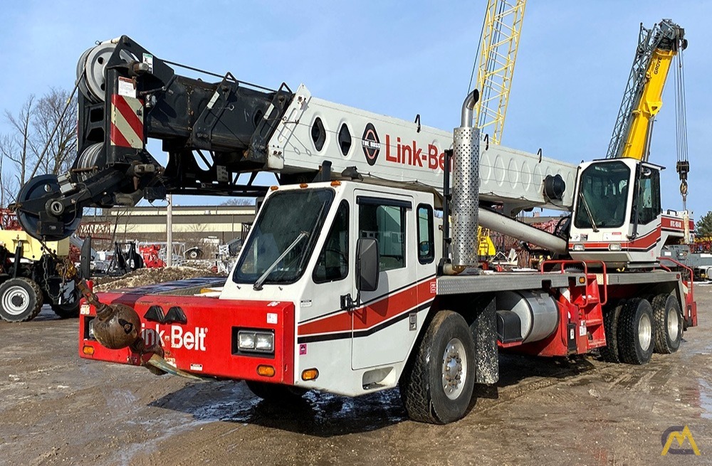 2002 Link-Belt HTC-8640 40-Ton Hydraulic Truck Crane 0