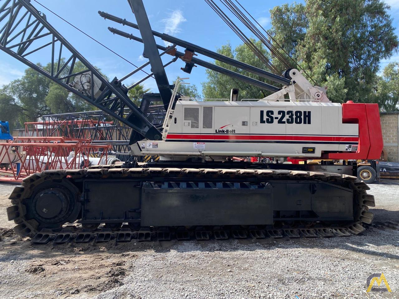 2002 Link-Belt LS238H, 150 Ton Lattice Boom Crawler Crane; CranesList ID: 989 4