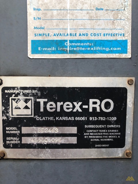 2002 Terex BT2463 6
