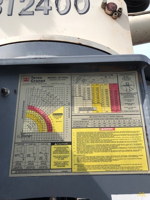 2002 Terex BT2463 5