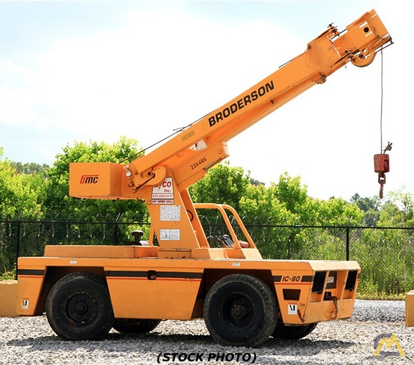 2004 Broderson IC-80-3G 9-Ton Carry Deck Crane 0