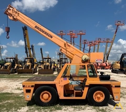 2000 Broderson IC-80-3F 9-Ton Carry Deck Crane 0