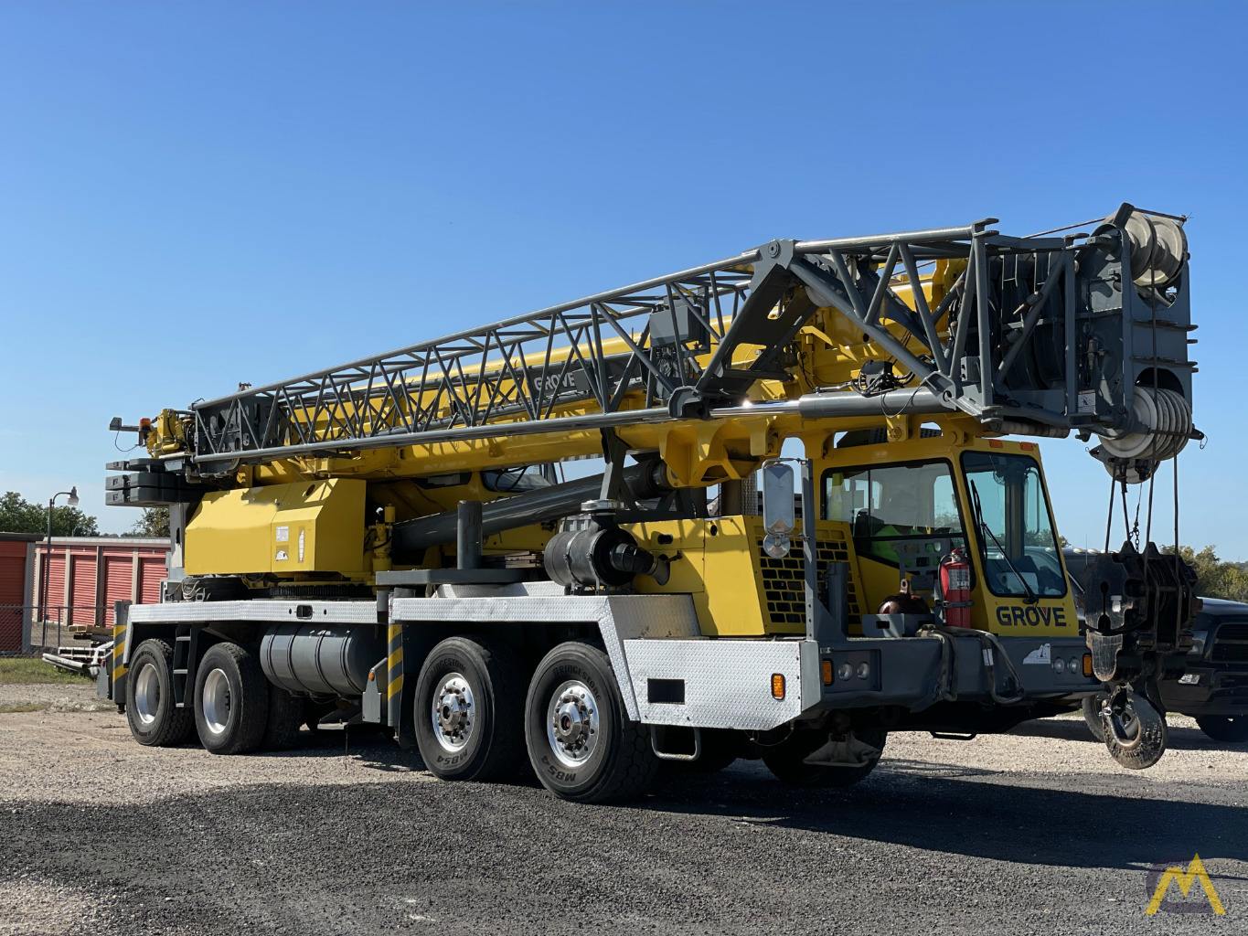 2004 Grove TMS900E 90Ton Telescopic Truck Crane For Sale & Material