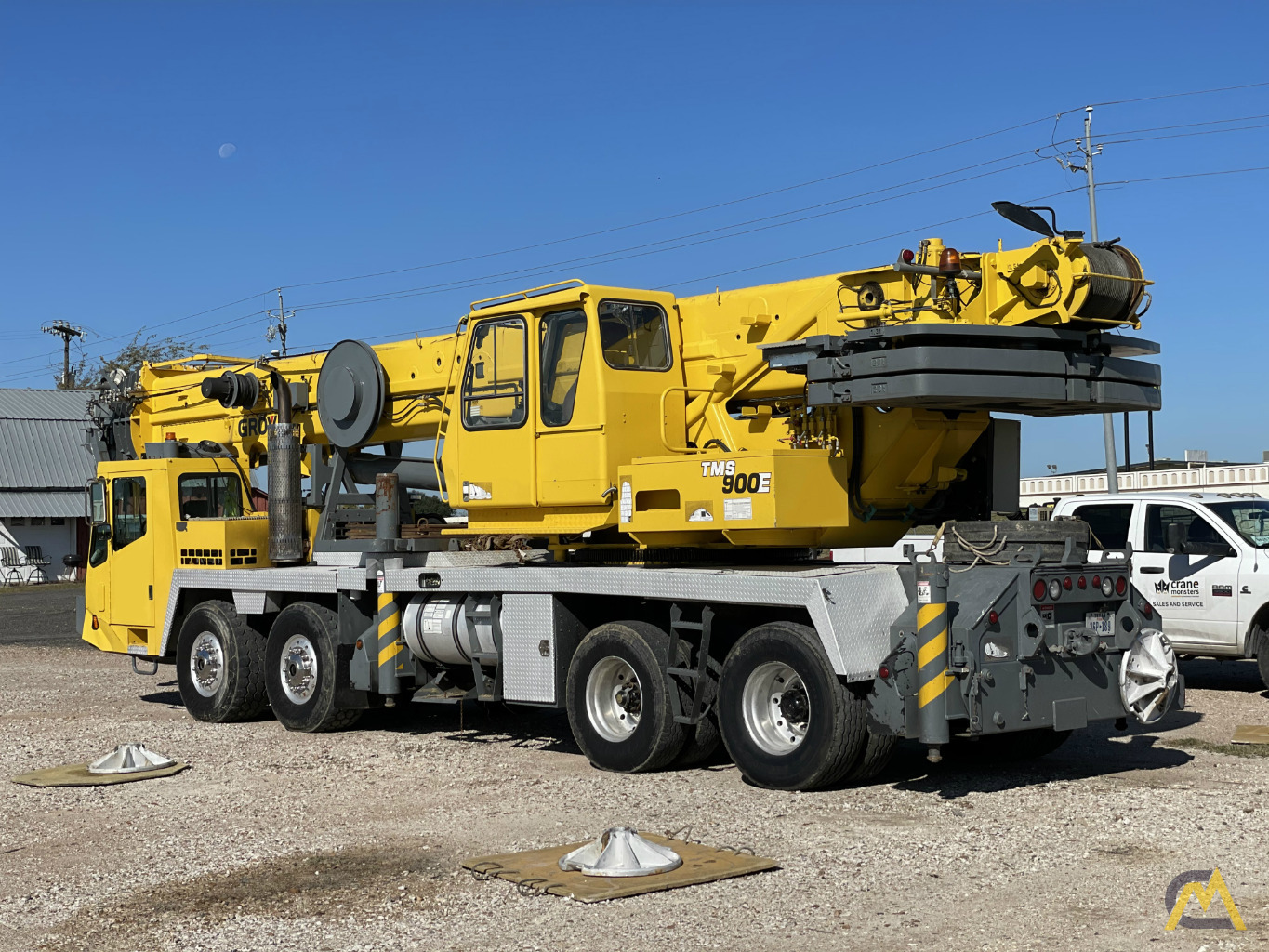 2004 Grove TMS900E 90Ton Telescopic Truck Crane For Sale & Material